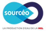 Logo de SourcéO, régie publique de production d'eau de la Métropole Européenne de Lille